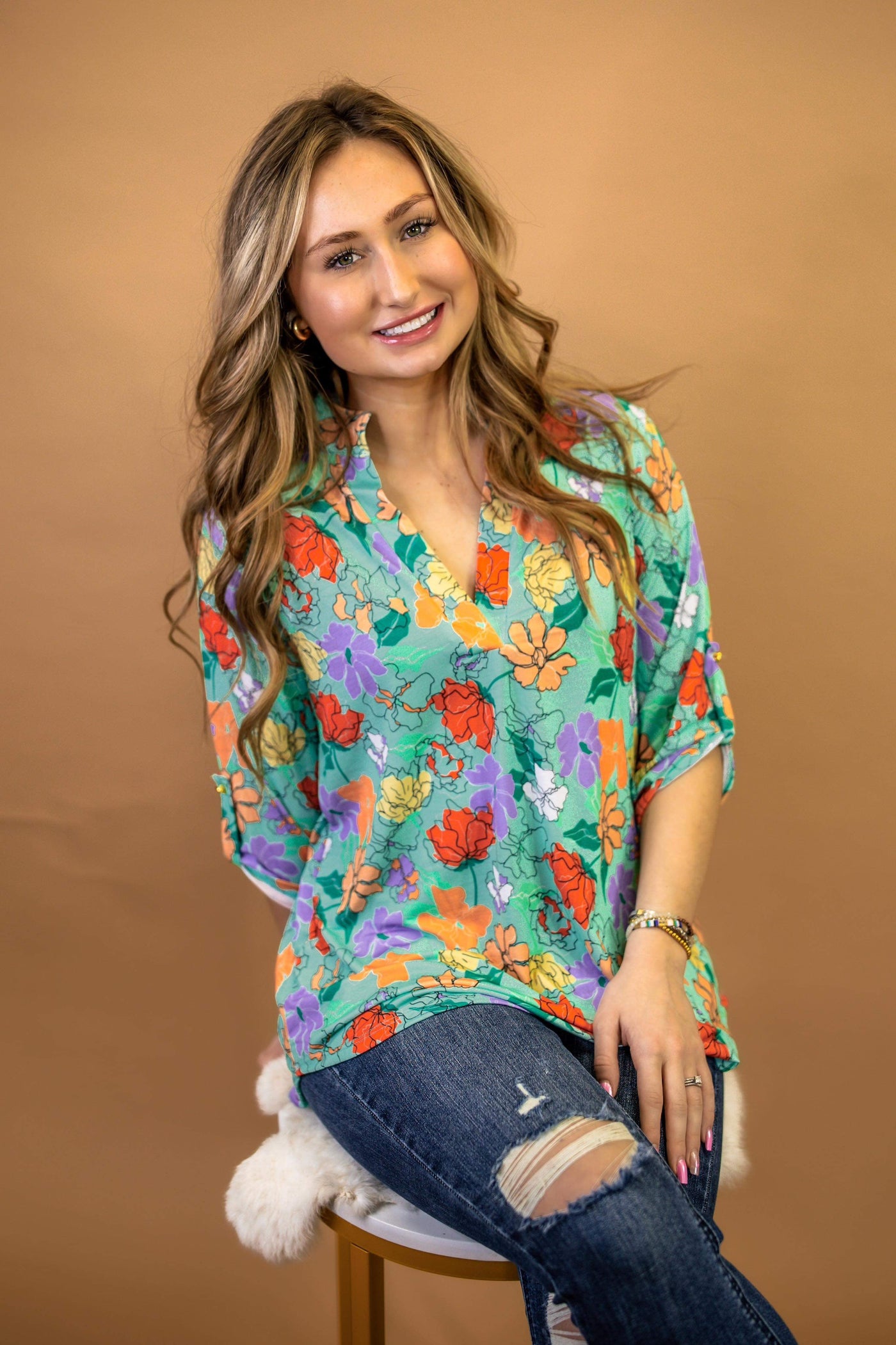 Tanessa Floral Top