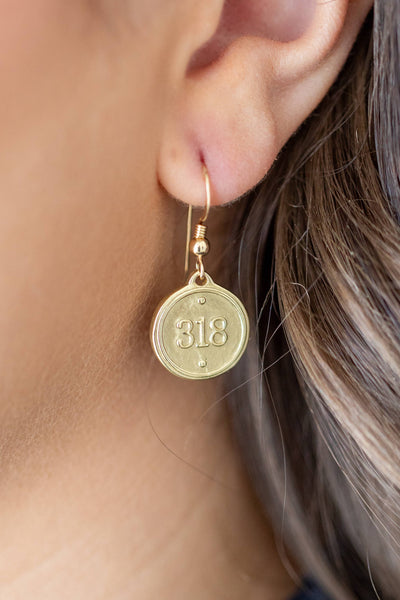 Madison Sterling - French Hook Earring - Ephesians 3:18