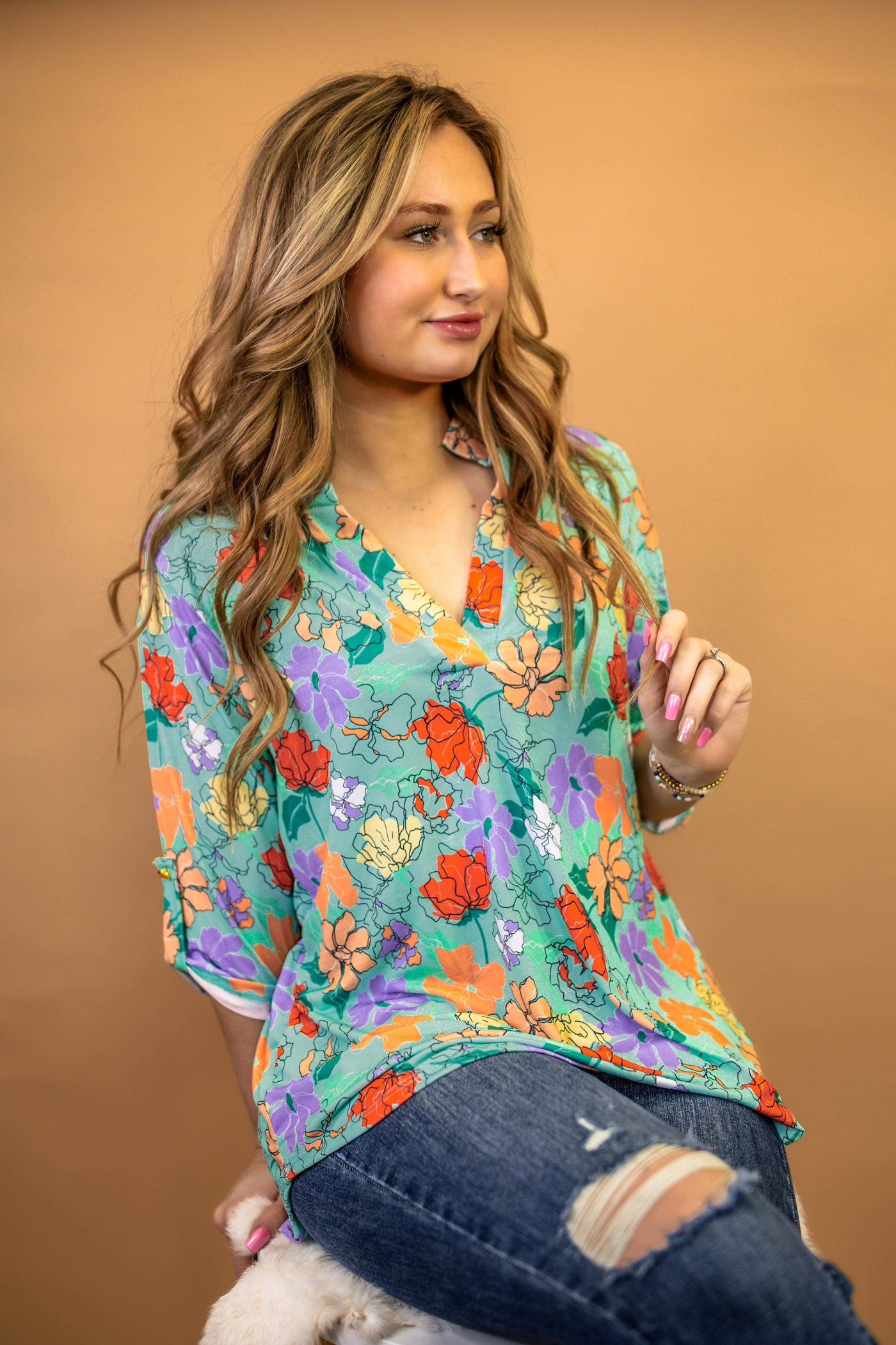 Tanessa Floral Top