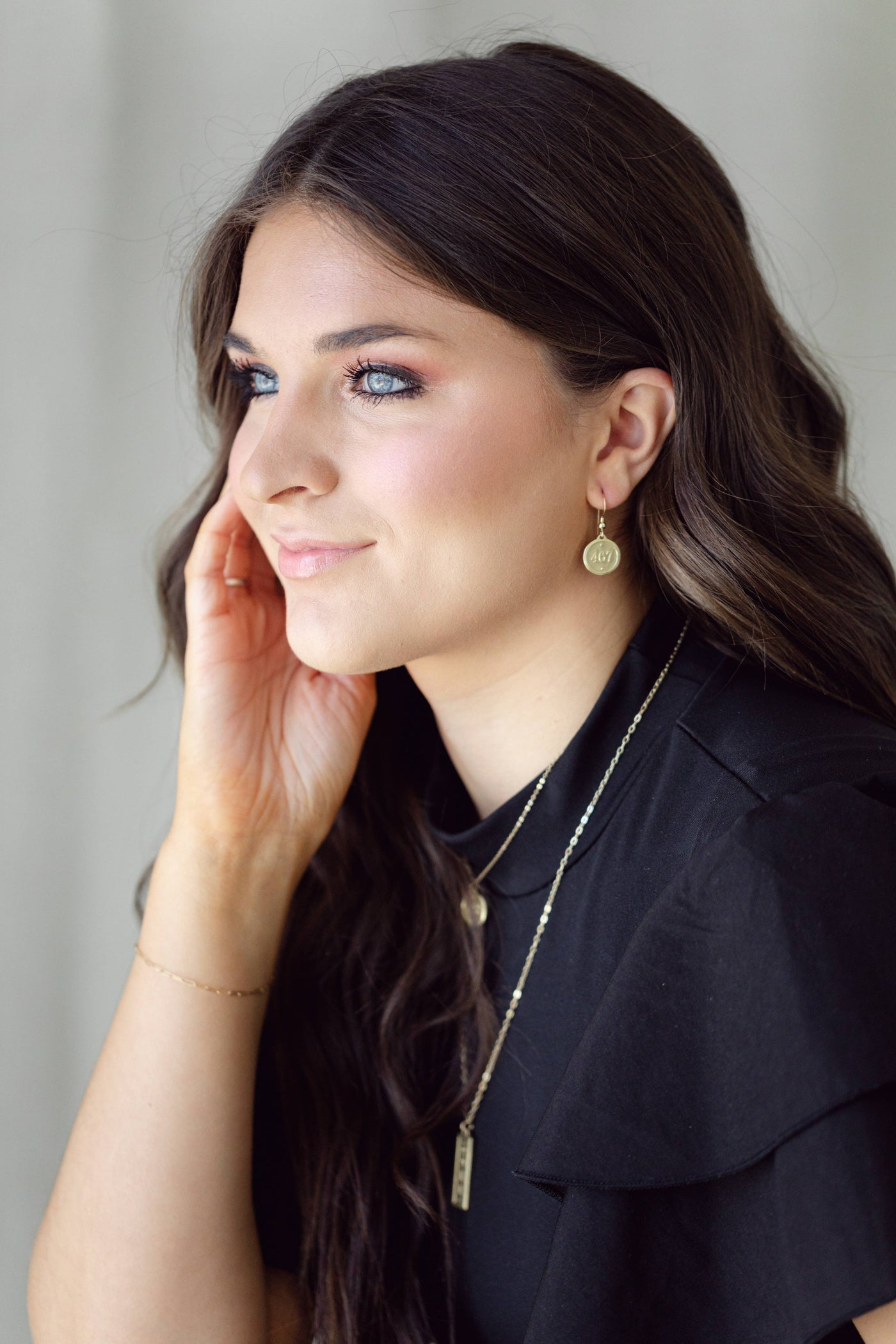 Madison Sterling - French Hook Earring - Philippians 4:6-7